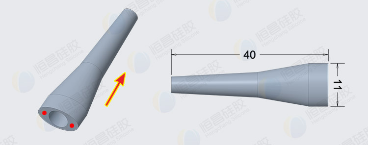硅胶导光柱的尺寸_背光点和导光方向