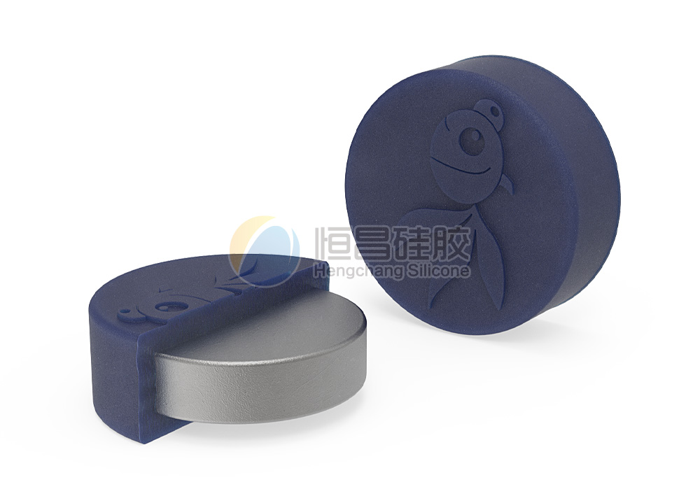 硅胶磁铁定做_硅胶+磁铁一体包胶成型开模-88