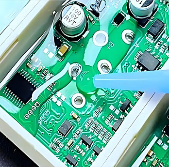 PCBA电路板或元器件灌封防水与绝缘防护透明胶HC-691C