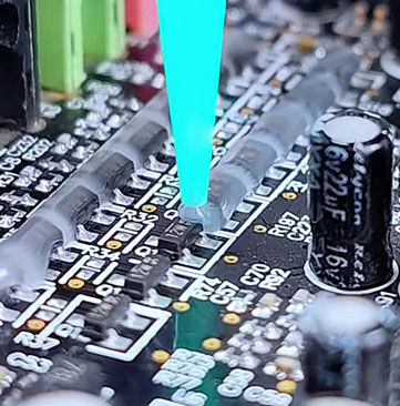 电子元器件防水密封与绝缘隔离硅胶胶水HC-860C